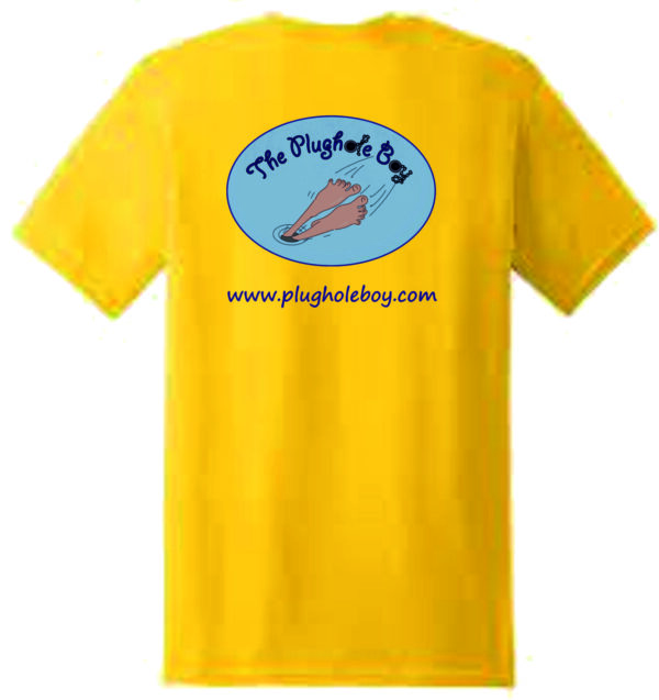 The Plughole Boy: Children’s Cotton T-Shirt Design 2 - Image 2