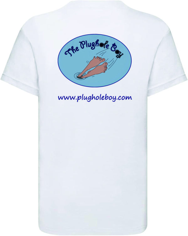 The Plughole Boy: Men’s Classic Sports Polo Shirt Design 1 - Image 2