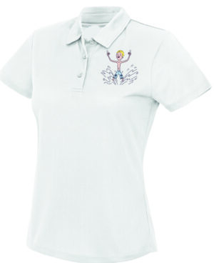The Plughole Boy: Women’s Classic Sports Polo Shirt Design 1