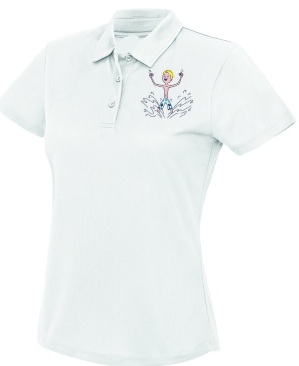 The Plughole Boy: Women’s Classic Sports Polo Shirt Design 1